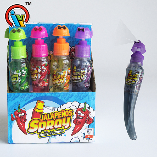 Chili sour sweets spray candy
