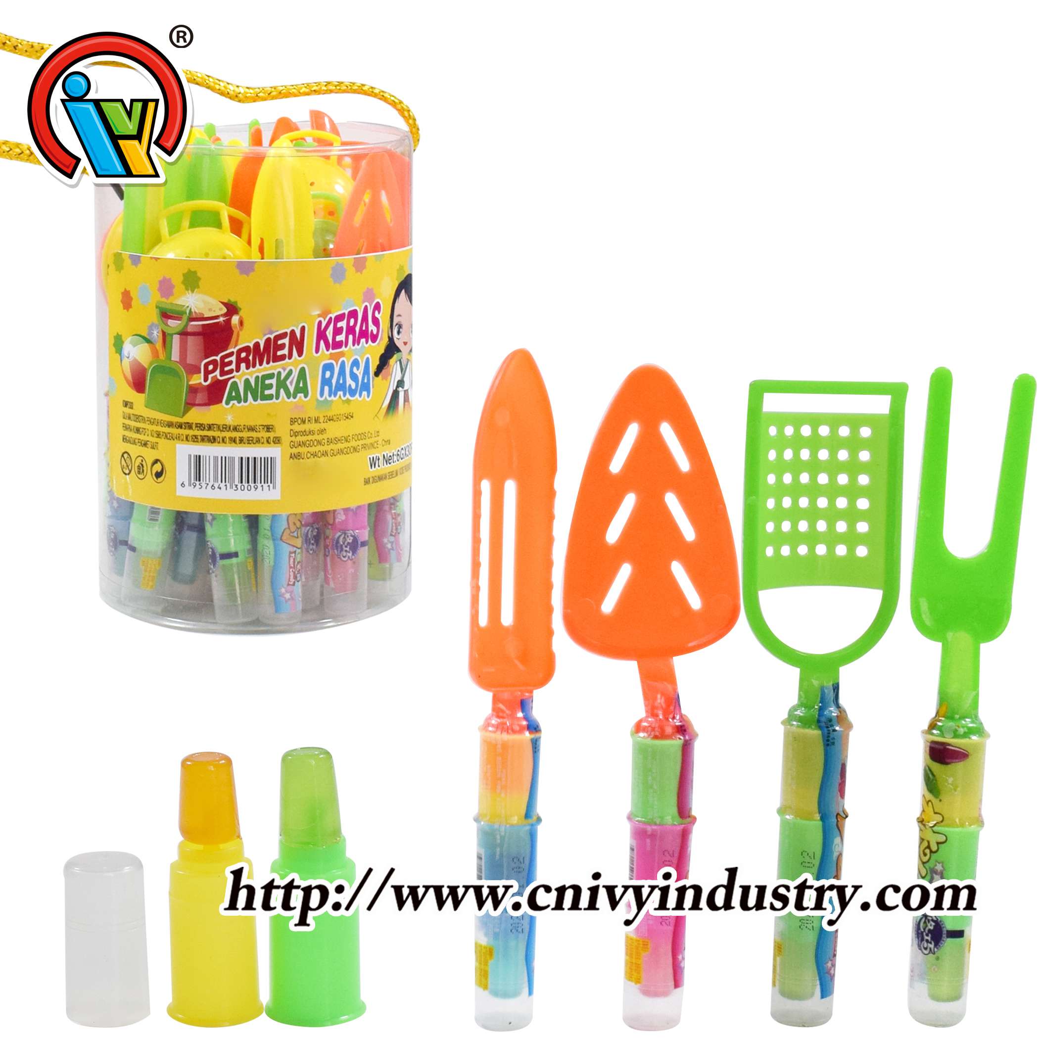 kitchen utensils finger lollipops