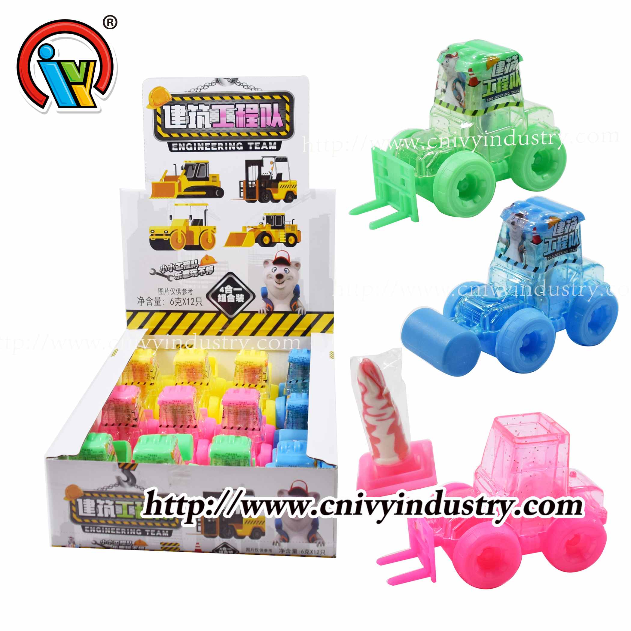 truck toy with candy wholesale