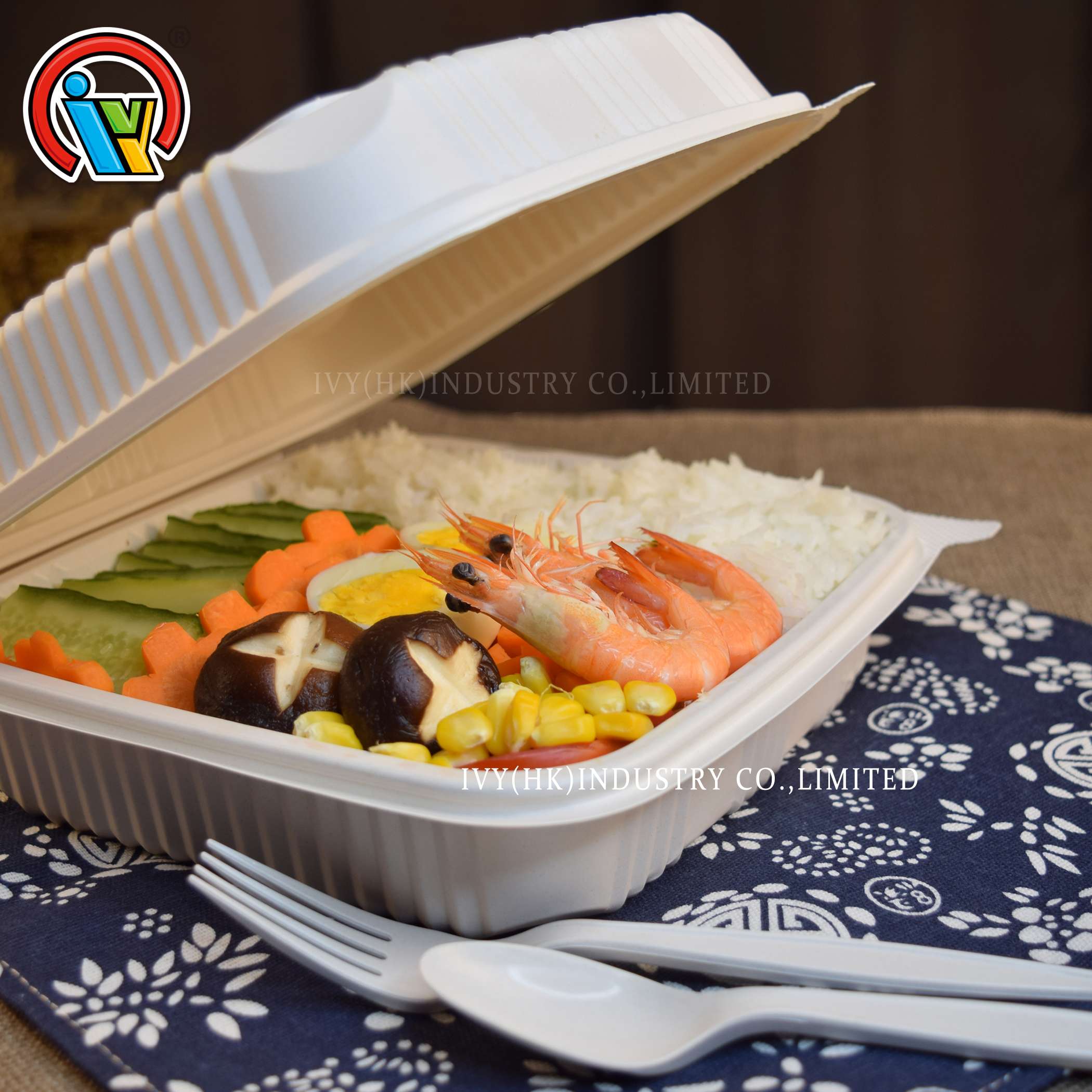 Biodegradable disposable lunch box wholesale