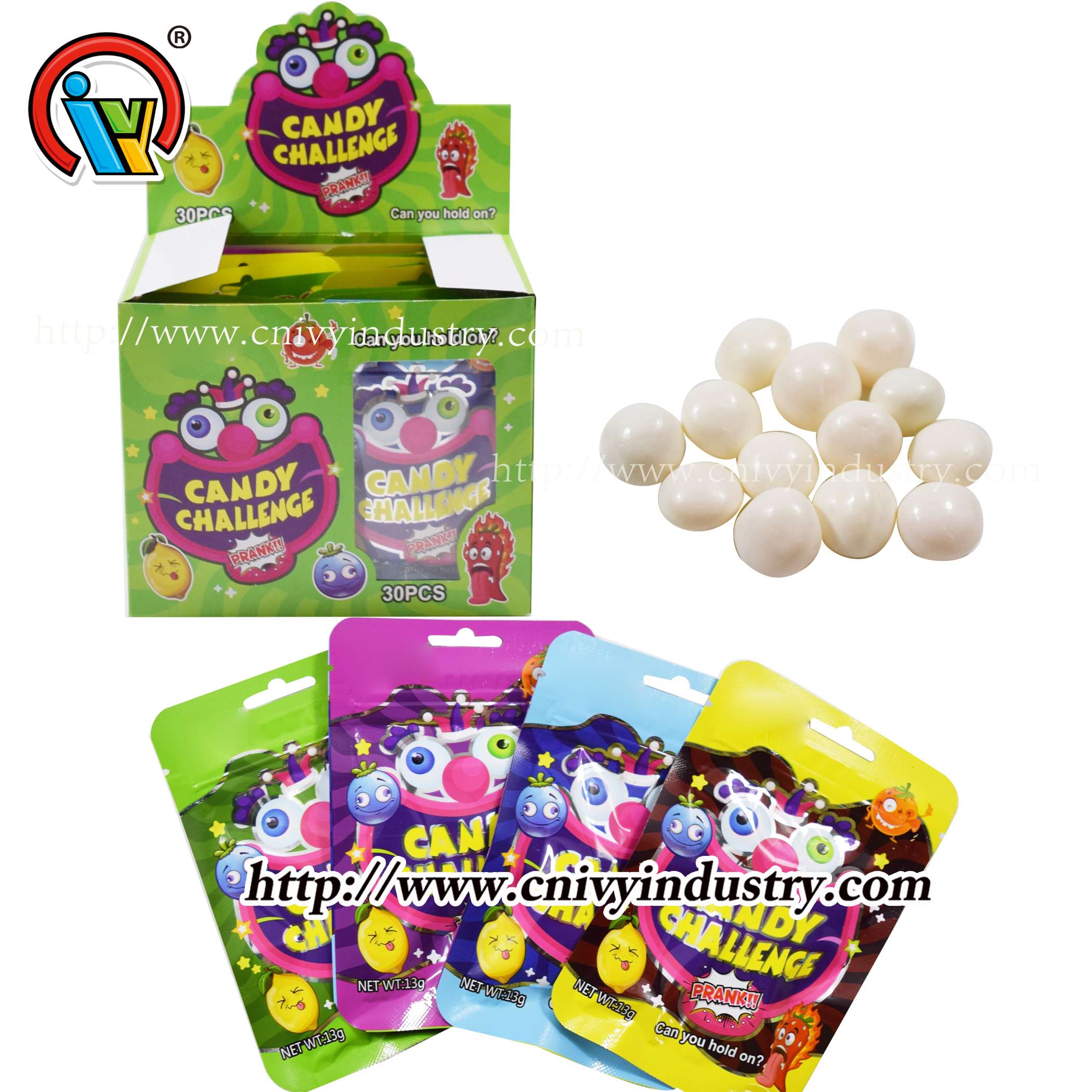 wholesale best tricks crispy chewy gummy candy sweet