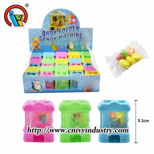 장난감 사탕 기계 폴더 장난감 사탕