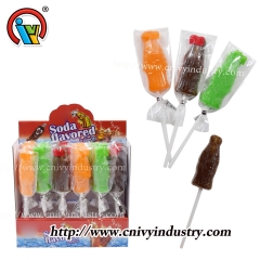 cola jelly gummy lollipop candy wholesale