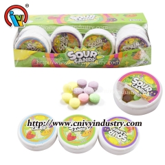 wholesale fruit flavor sour tablet pressed candy